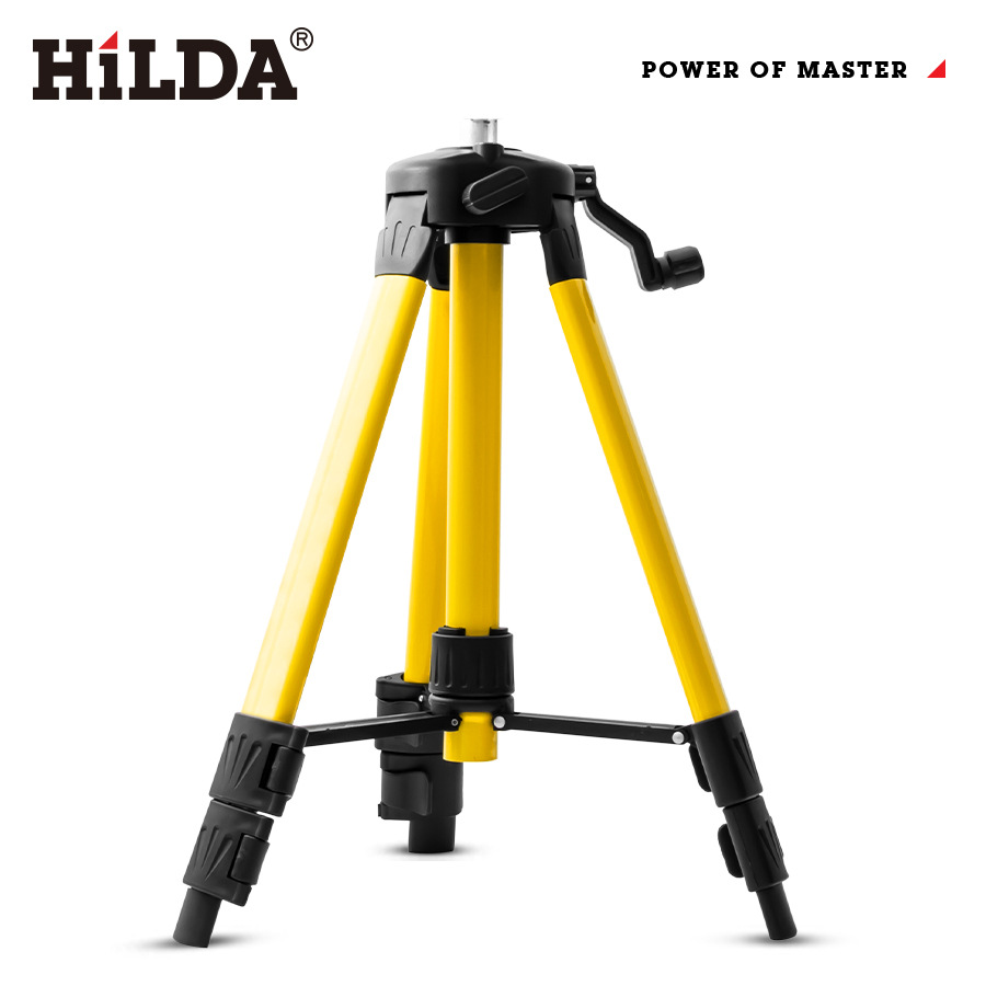 Soporte de Nivel Hilda/HILDA, Trípode Telescópico, Soporte Fijo, Venta Directa de Fábrica