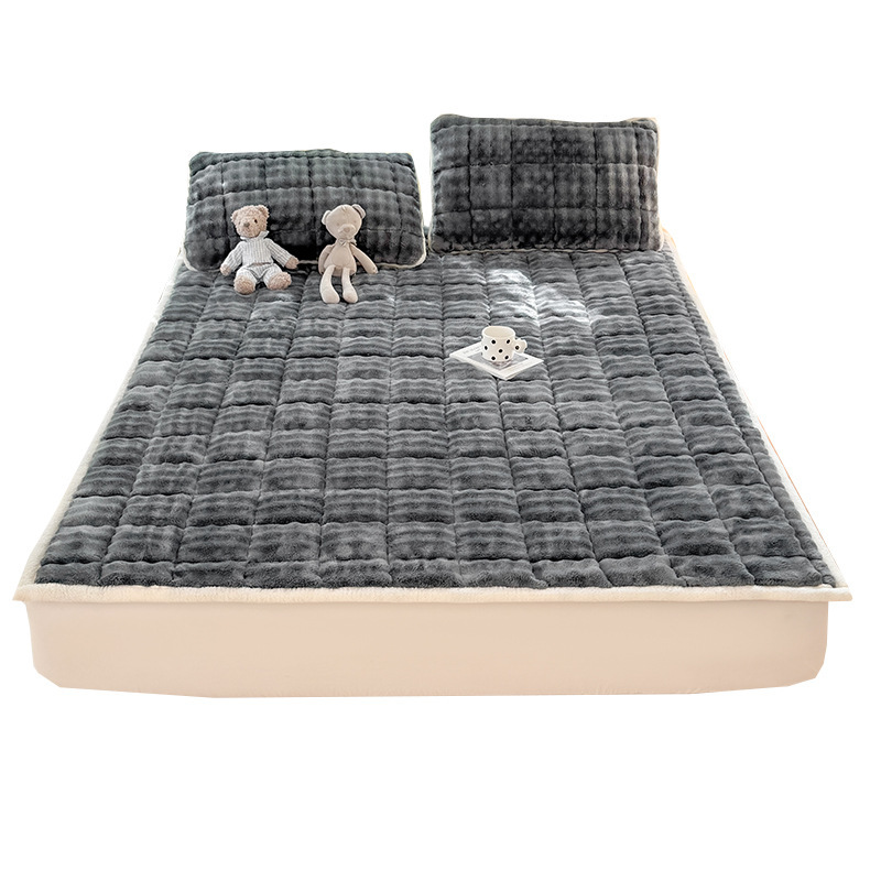 Colchón de terciopelo de leche colchón de cama de cama de cama de invierno colchón de cama de dormitorio de estudiantes colchón de cama de cama de cama
