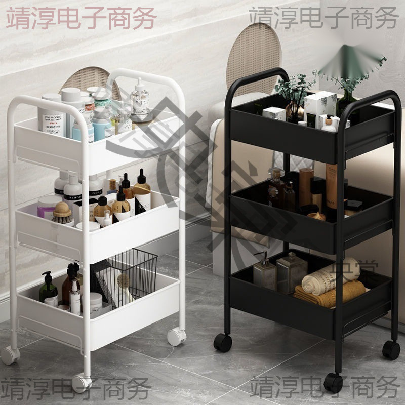 美睫推车车小推车理发店院仪器架子烫染美甲工具车收