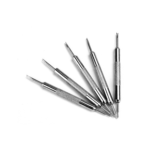 Watch accessories, strap installation and removal tools, watch repair tools, earring batch, earring fork, double-ended watch strap replacement