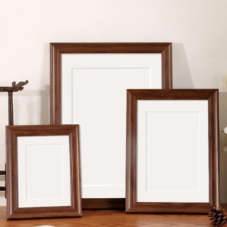 Picture Frame Empty Frame A3 A4 Tabletop Calligraphy Painting Frame Mounting 4K 8-Piece Puzzle Outer Frame Wall Hanging European Style Picture Frame Empty Frame A3 A4 Tabletop Calligraphy Painting Frame Mounting 4K 8-Piece Puzzle Outer Frame Wall Hanging European Style