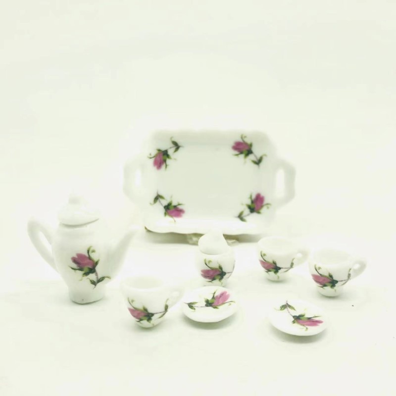 dollhouse  miniatures΢��ʳ��diyģ�ͷ���������������մɲ��