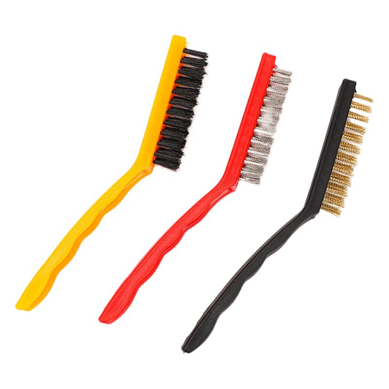 Девять лошадей набор щетка кухонная масляная газовая плита щетка для чистки медной проволоки плита из нержавеющей стали нейлоновая стальная проволочная щетка