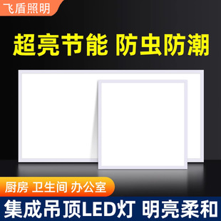 Ceiling light flat light led panel light kitchen light 300600 integrated ceiling light buckle panel light toilet light