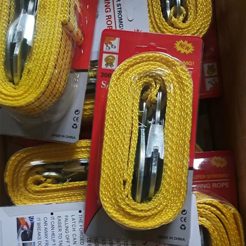 Direct Sales Car 4m 3T Tow Rope Car Emergency Towing Rope Car Towing Rope