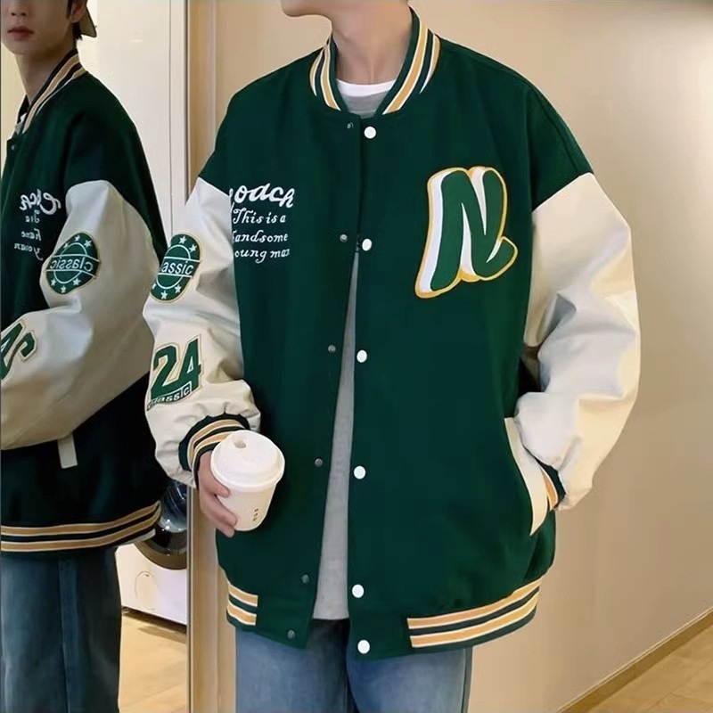 野球服のコートは男性と春秋のカジュアルジャケットがあります。|undefined