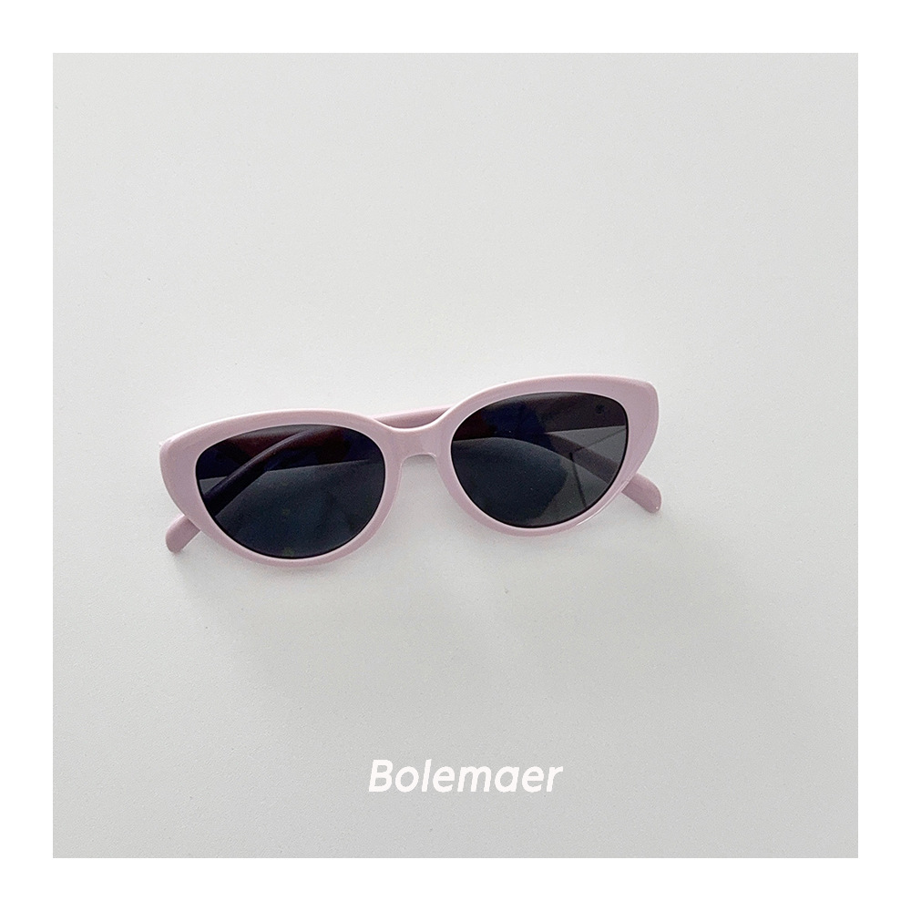 Gfas de sol para niños de color caramelo coreano inins niños niñas gafas de sol anti-UV verano gafas de sol para bebés