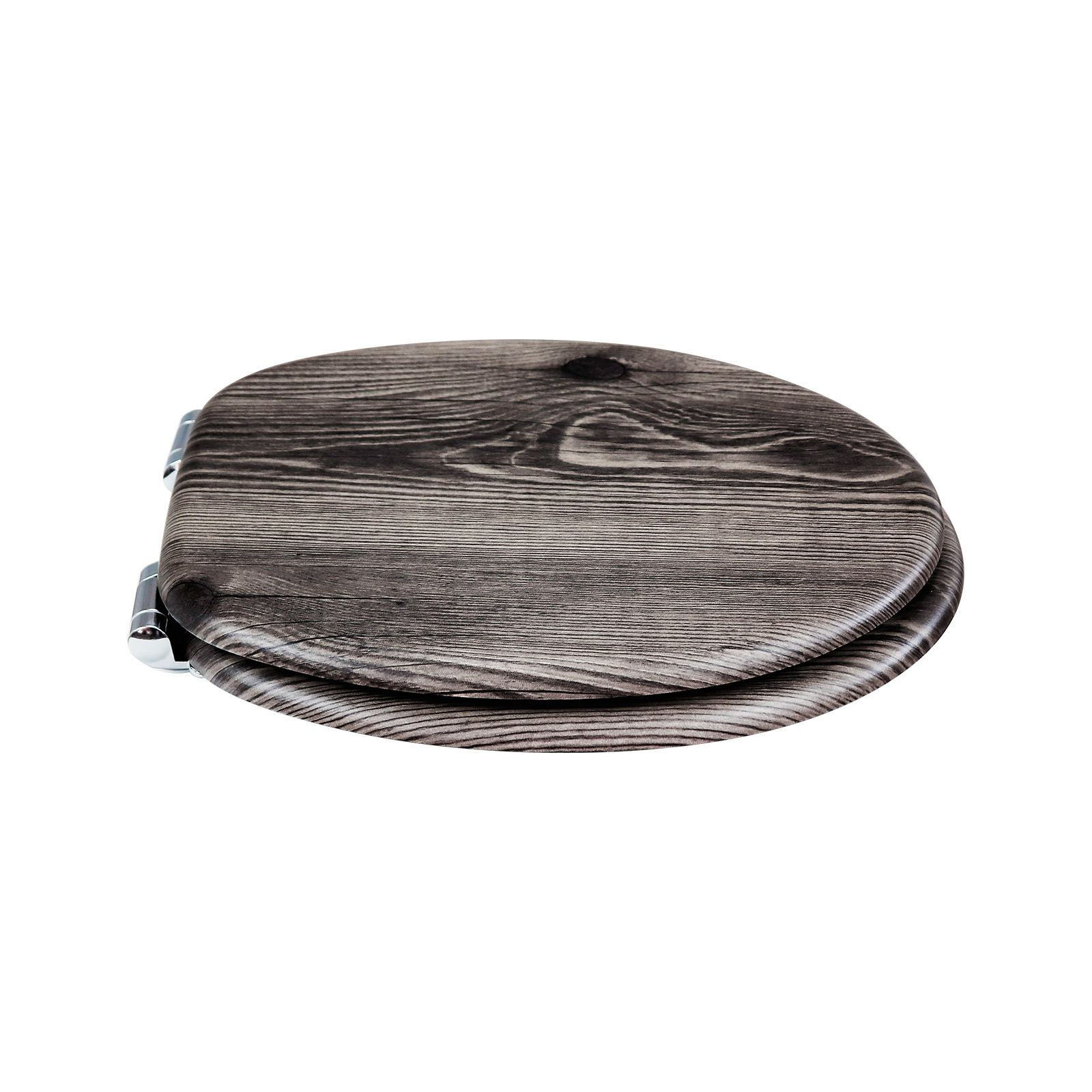 Fábrica directa placa de densidad de madera MDF cubierta de inodoro pvc placa impresa patrón de madera caída lenta