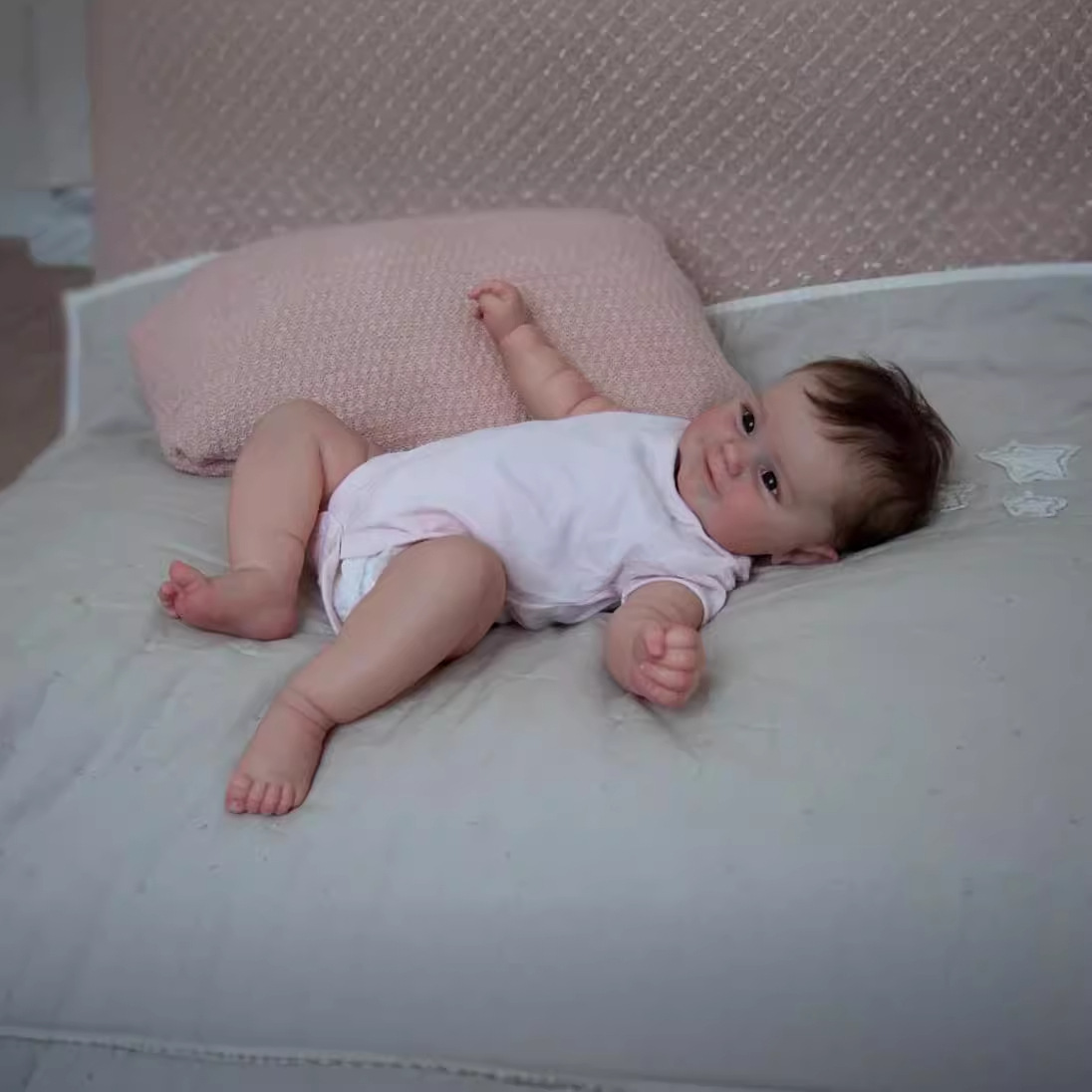 50cm simulación muñeca Maddie lindo bebé renacido muñeca transfronteriza e-commerce suministro