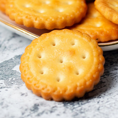 Fujino Ichimura bagged round biscuits 248g sea salt biscuits small round biscuits Japanese style snacks wholesale