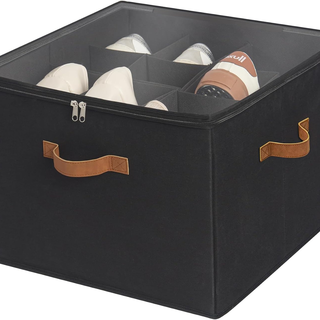 Spot Weiyi transfronterizo transparente PVC plegable caja de zapatos caja de almacenamiento zapatos a prueba de polvo armario de zapatos almacenamiento de zapatos