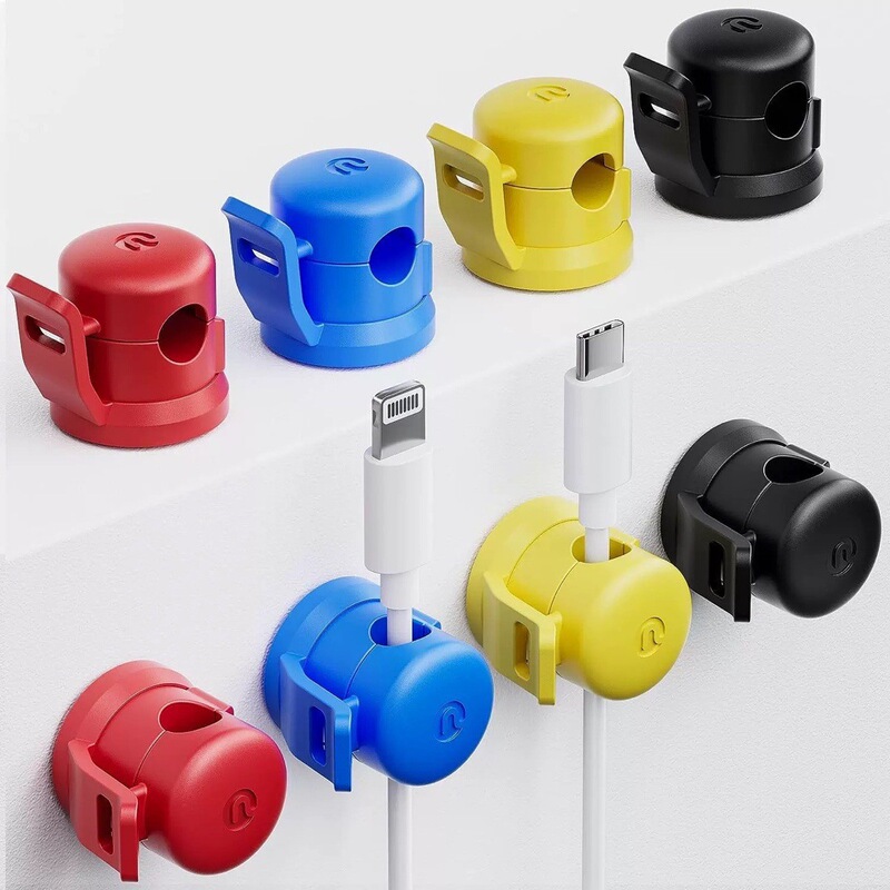データケーブル収納と整理バックルデスクトップ充電ケーブルホルダーケーブルクリップバックル携帯電話ケーブル収納バックル自己粘着|undefined