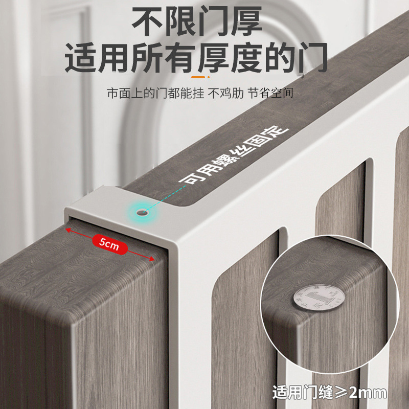Gancho de puerta trasera tipo puerta trasera sin perforación percha de ropa percha de ropa percha de entrada percha de pared percha de ropa percha