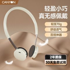 CANYONヘッドセット女子の小さい頭の軽くて小さい無線のbluetoothコンピュータの有線のヘッドセットは学生に乗ります。