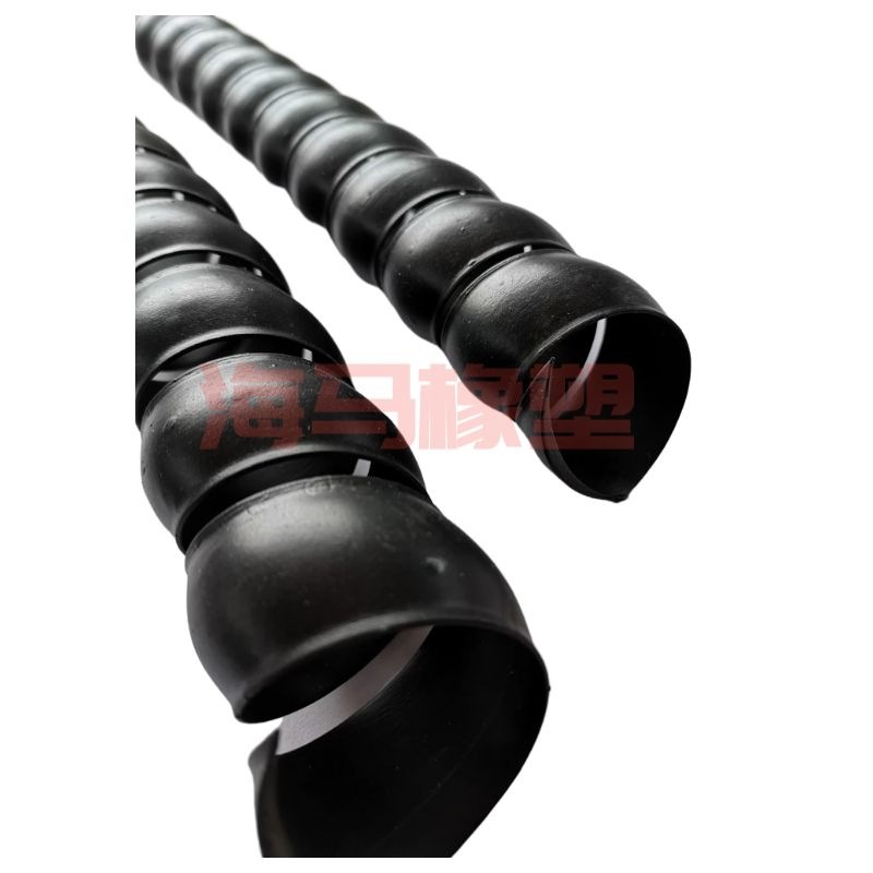 螺旋油管保护套 阻燃螺旋油管保护套  高压胶管螺旋保护套