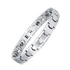 Magnetic quantum lamp, men's bracelet stainless steel, simple and elegant design