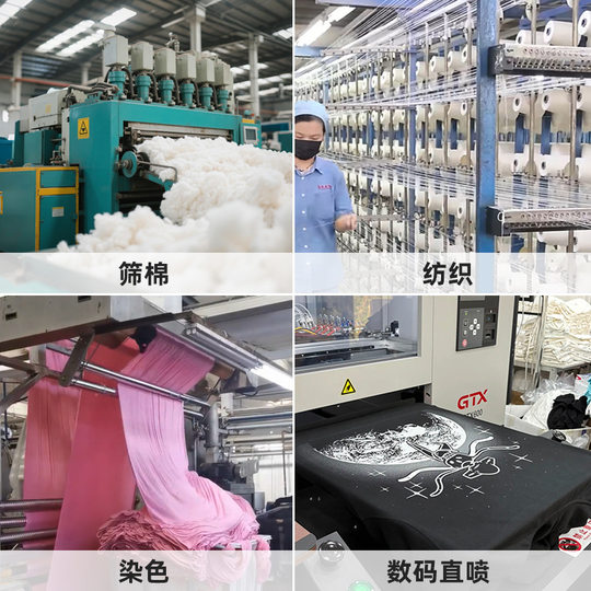 T-Shirt Custom with Logo Printed, Cool-Feeling Pure Cotton Short-Sleeve Ice Silk Corporate Workwear, Advertising Shirt, Cultural Shirt, Class Uniform