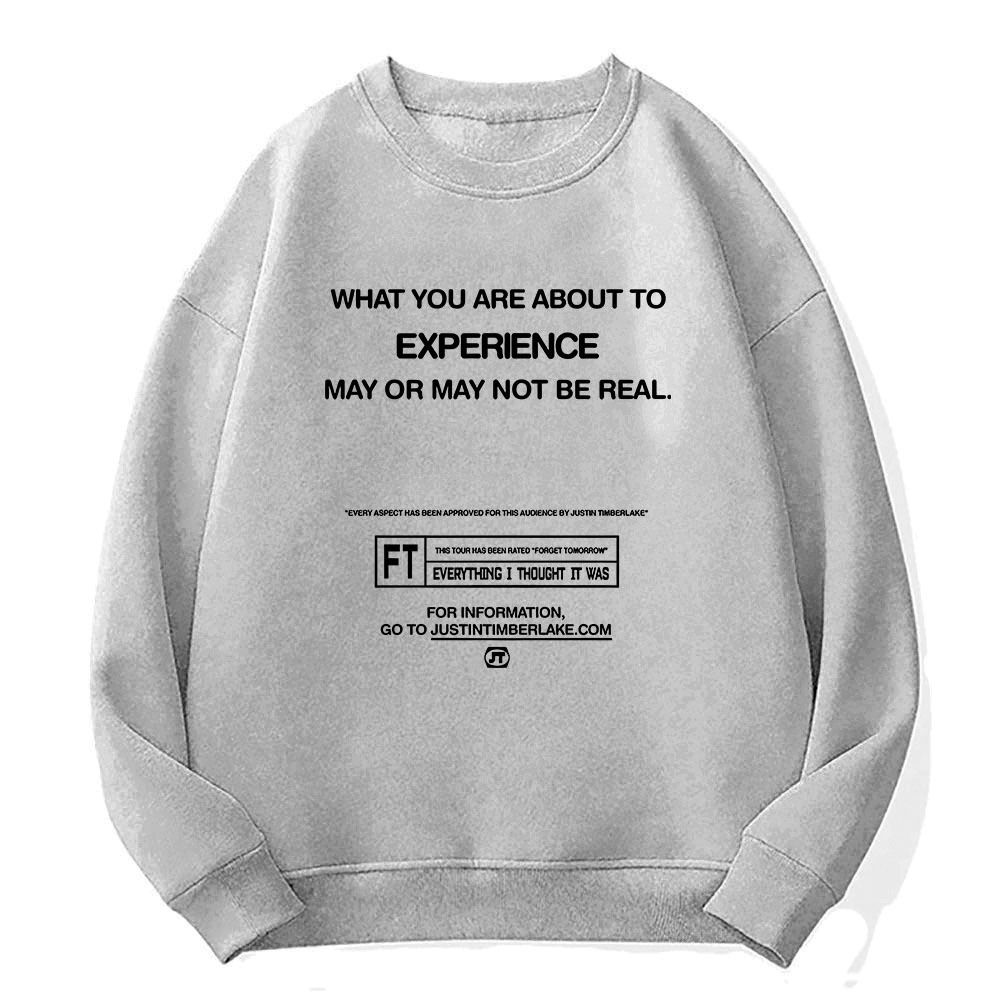 Justin Timberlake Sweatshirts Round Neck Sudaderas Hombre