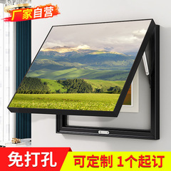 電気メーターボックス装飾画風景山水無穴遮断ボックスリビングスイッチ電気メーターボックス配電ボックス電気ゲート掛け絵