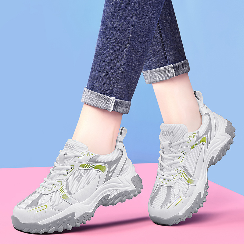 Neighbor Angel Casual sneaker 2025 Summer New Style Breathable Mesh Torre Shoes Women's Ins Genuine Leather Women's Shoes