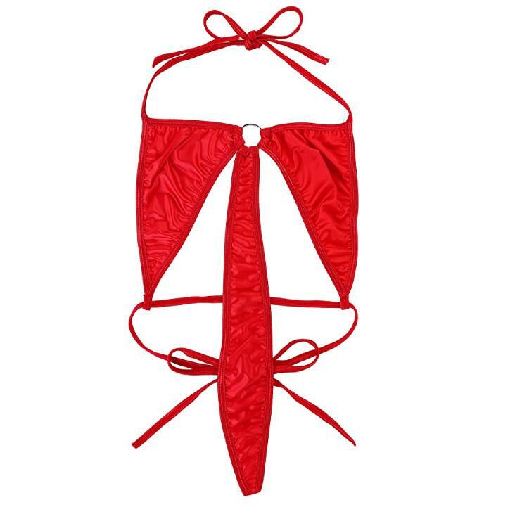 2022 Hot Selling Foreign Trade Women's Underwear Sexy Leotard Deep V-shaped One-piece Lace Doll