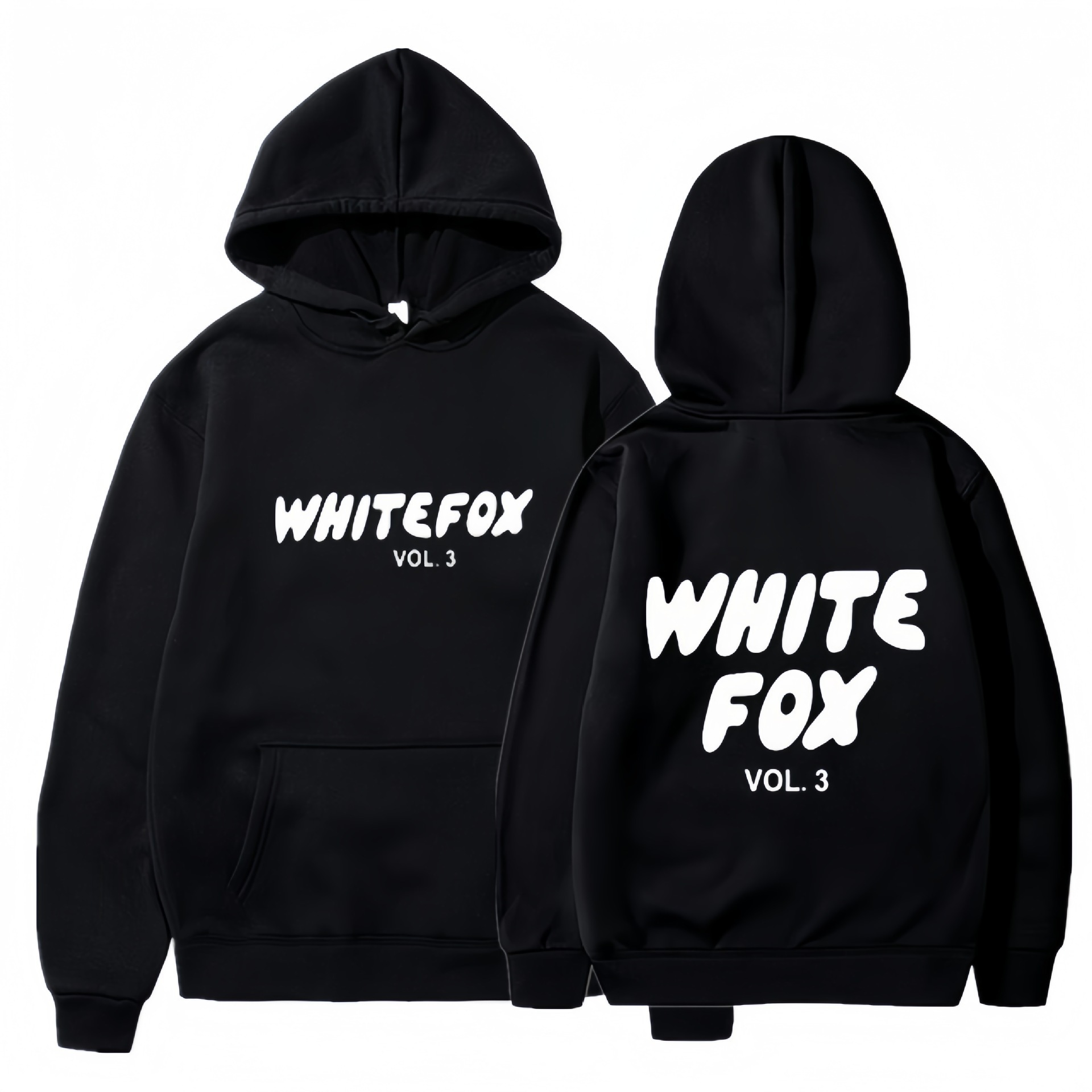 국경을 넘나드는 새로운 유럽과 미국 여성용 후드 스웨트셔츠 WHITEFOX 주변 지원 서비스 동일 스타일 여성용 라운드 넥 스웨트셔츠
