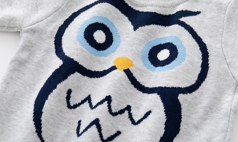 Fashion Owl Cotton Hoodies & Knitwears display picture 5