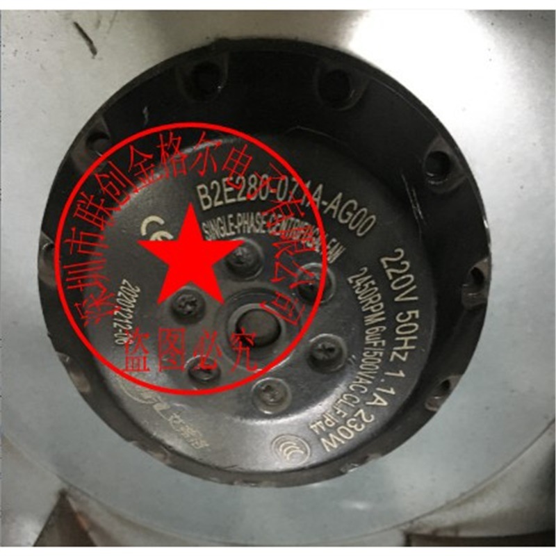 B2E280-071A-AG00 B2E280-071A-AG01 220V 1.1A 230W德国进口风机