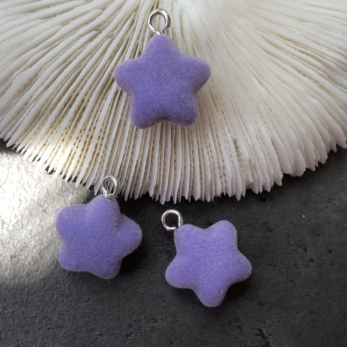 30g Weight Pendant Jewelry Making Type 15mm Jewelry Making Size DIY Jewelry Accessories Classification 10 PCS/Package Quantity Plastic, Resin Material Pentagram Pattern Casual, Cute, Simple Style Style 10 PCS/Package 15mm Plastic Resin Pentagram Pendant 9