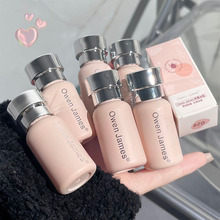 唇釉批发Owen james小粉霜唇泥哑光雾面丝绒持久不易掉色口红网红