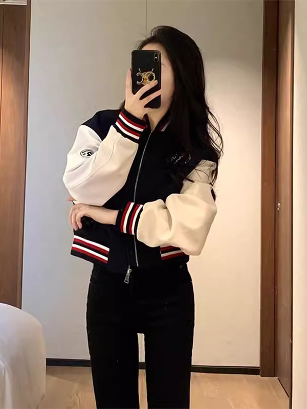 炸街减龄棒球服女2025年秋季新款小香风短款外套百搭小个子上衣潮|undefined