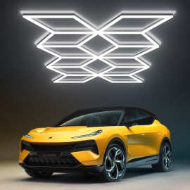 台球灯桌球吊灯炫彩台球厅造型灯侧面发光台球室氛围灯led长条灯