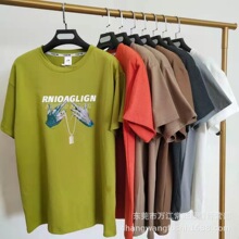 5元服装清仓库存批发外贸夏季男装大码短袖t恤地摊货厂家直销批发