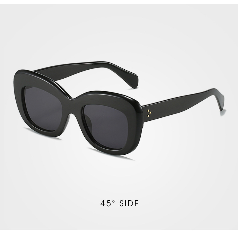 Fashion Solid Color Pc Square Full Frame Women's Sunglasses display picture 3