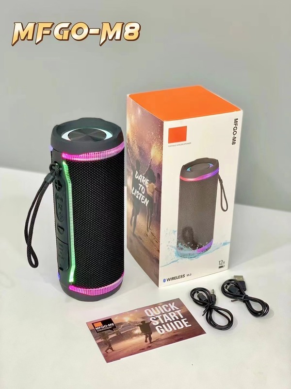 雷登M8源工厂新款跨境防水蓝牙音响迷你插卡露营适用礼品批发专供|undefined