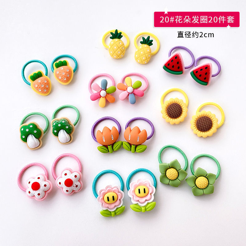 Niños pulgar pelo banda bebé pelo corbata pequeña banda de goma pequeña niña elástica grande no duele el pelo Pelo cuerda pulgar pelo banda femenina