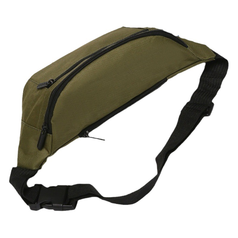 Cross-border waist bag men's and women's Oxford cloth chest bag outdoor sports mobile phone waist bag casual shoulder messenger bag foreign trade waist bag