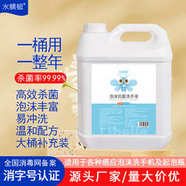 5升泡沫洗手液补充液 家用酒店洗手机用消毒杀菌慕斯洗手液补充装