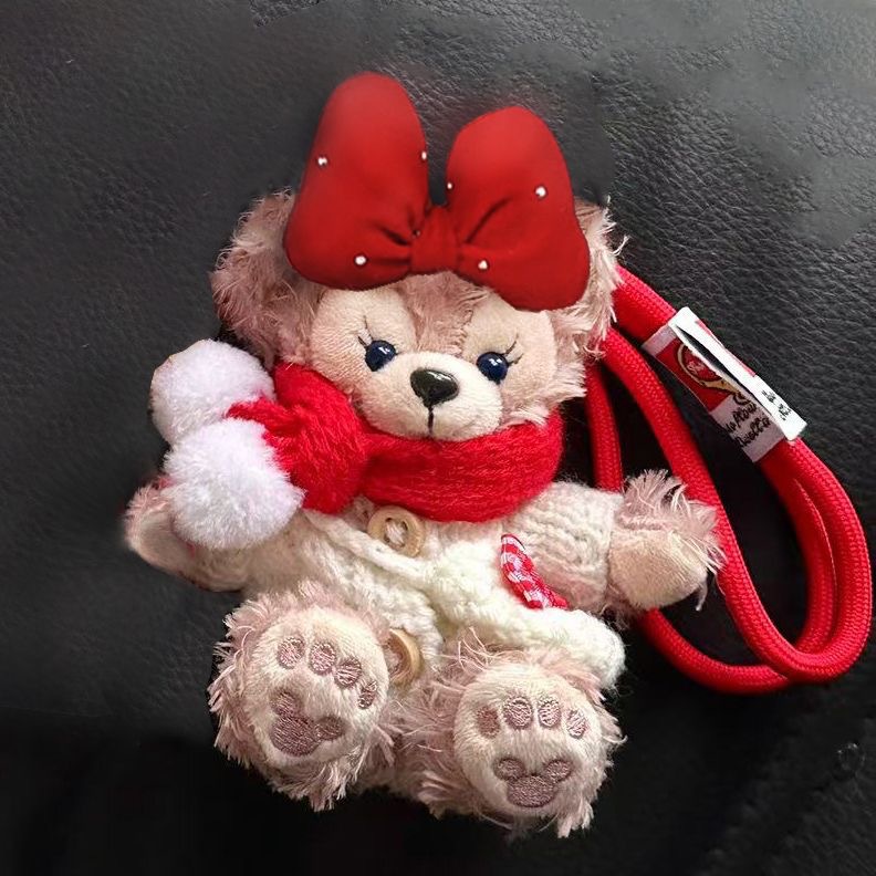 숄더백 스카프 로즈-핸드 스트랩 스타일