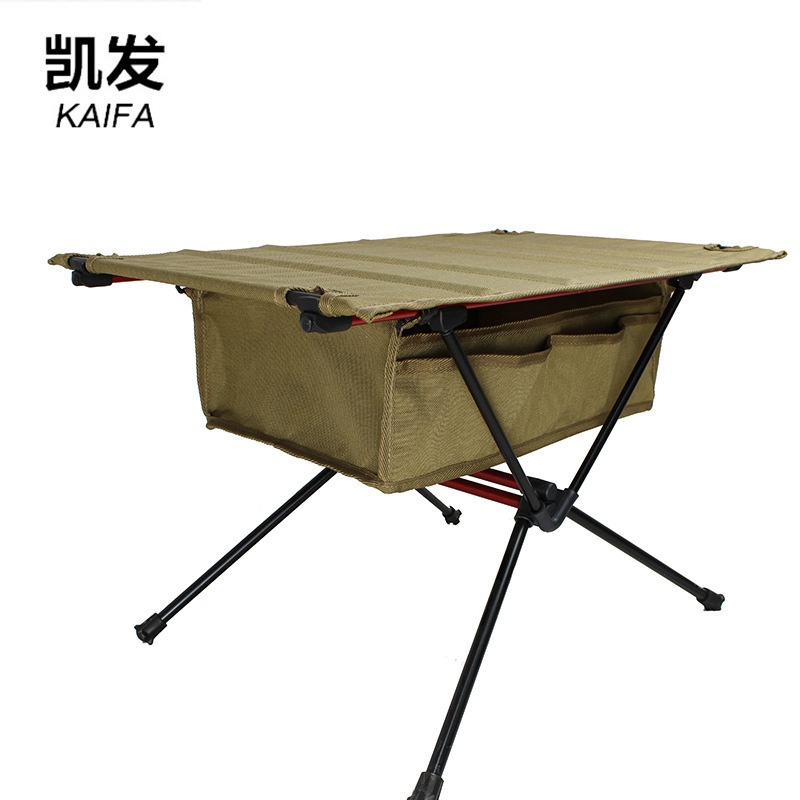 Outdoor camping folding table