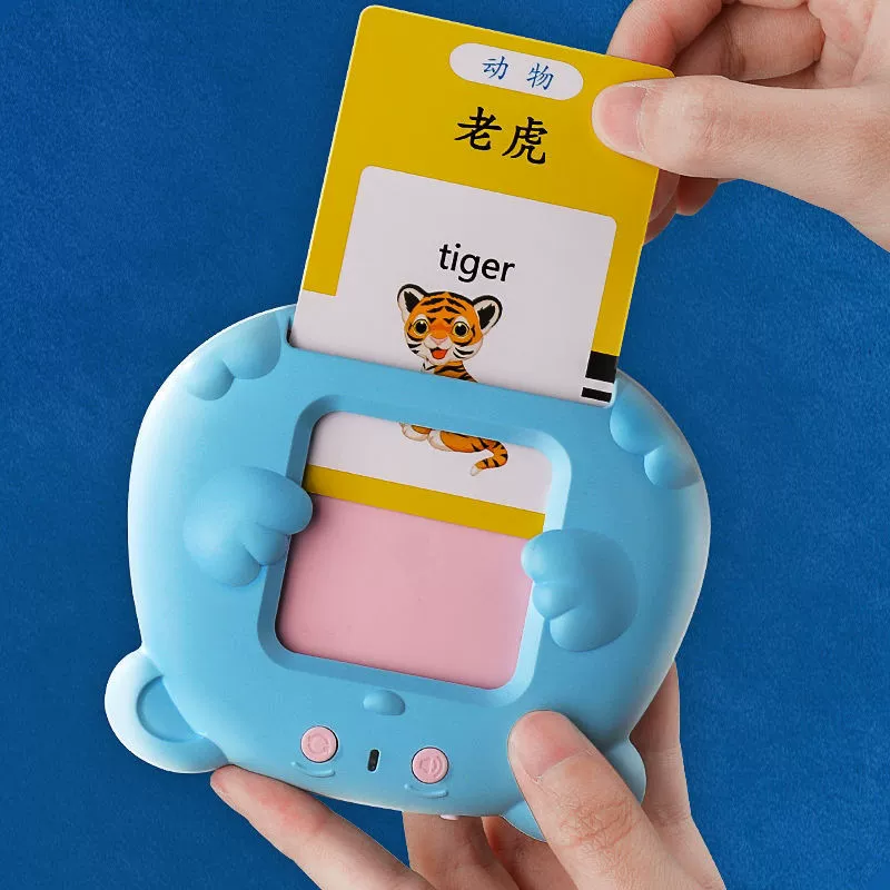 Детская детская китайско-английская карта раннего обучения