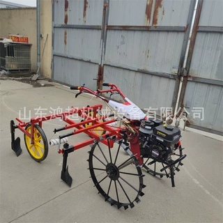汽油自走式覆膜机  农用辣椒土豆盖膜机乘坐式地膜机