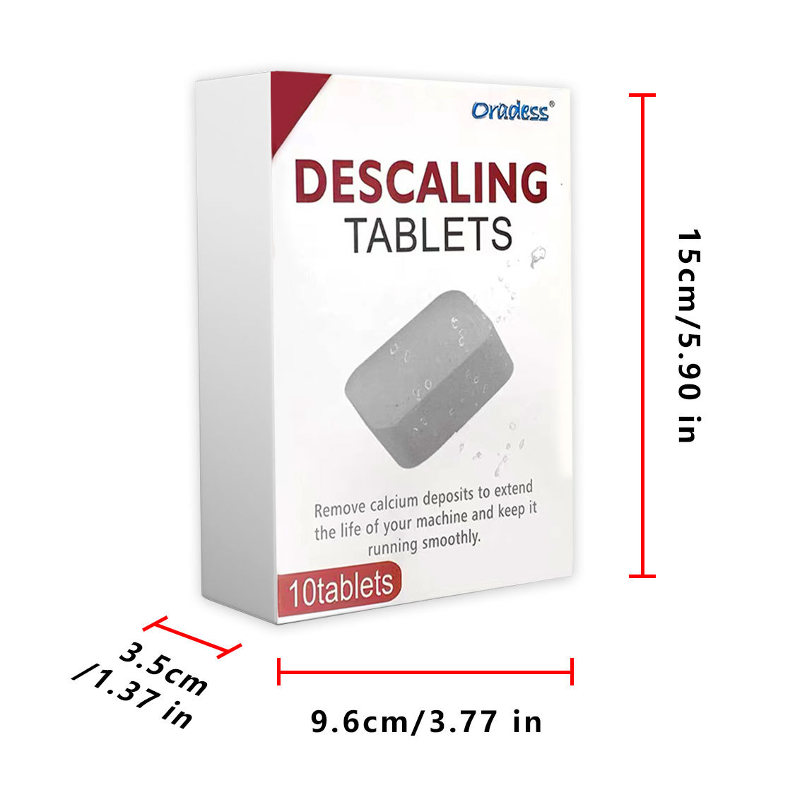 커피머신 석회질 제거 정제 20g*10정