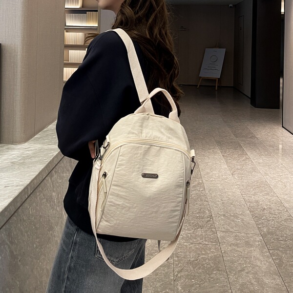 Capacious backpack