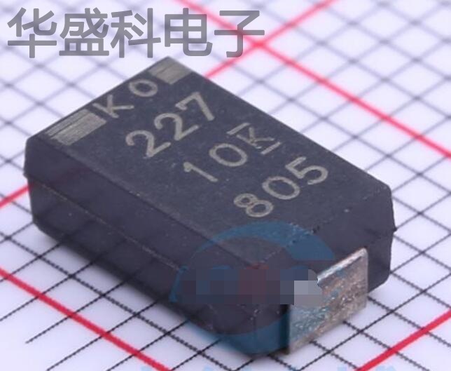 T520D227M010ATE040 描述 220UF 10V 钽电容器