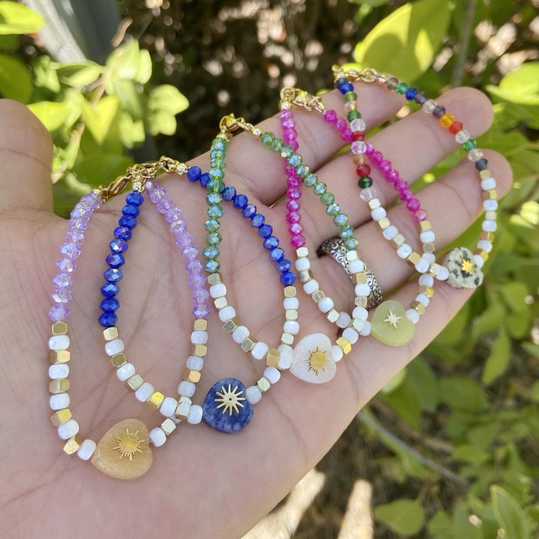 Fashion Heart Shape Stainless Steel Heart Bracelets 1 Piece