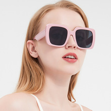 方形大框遮陽墨鏡防紫外線品牌防曬太陽眼鏡批發男女款歐美太陽鏡