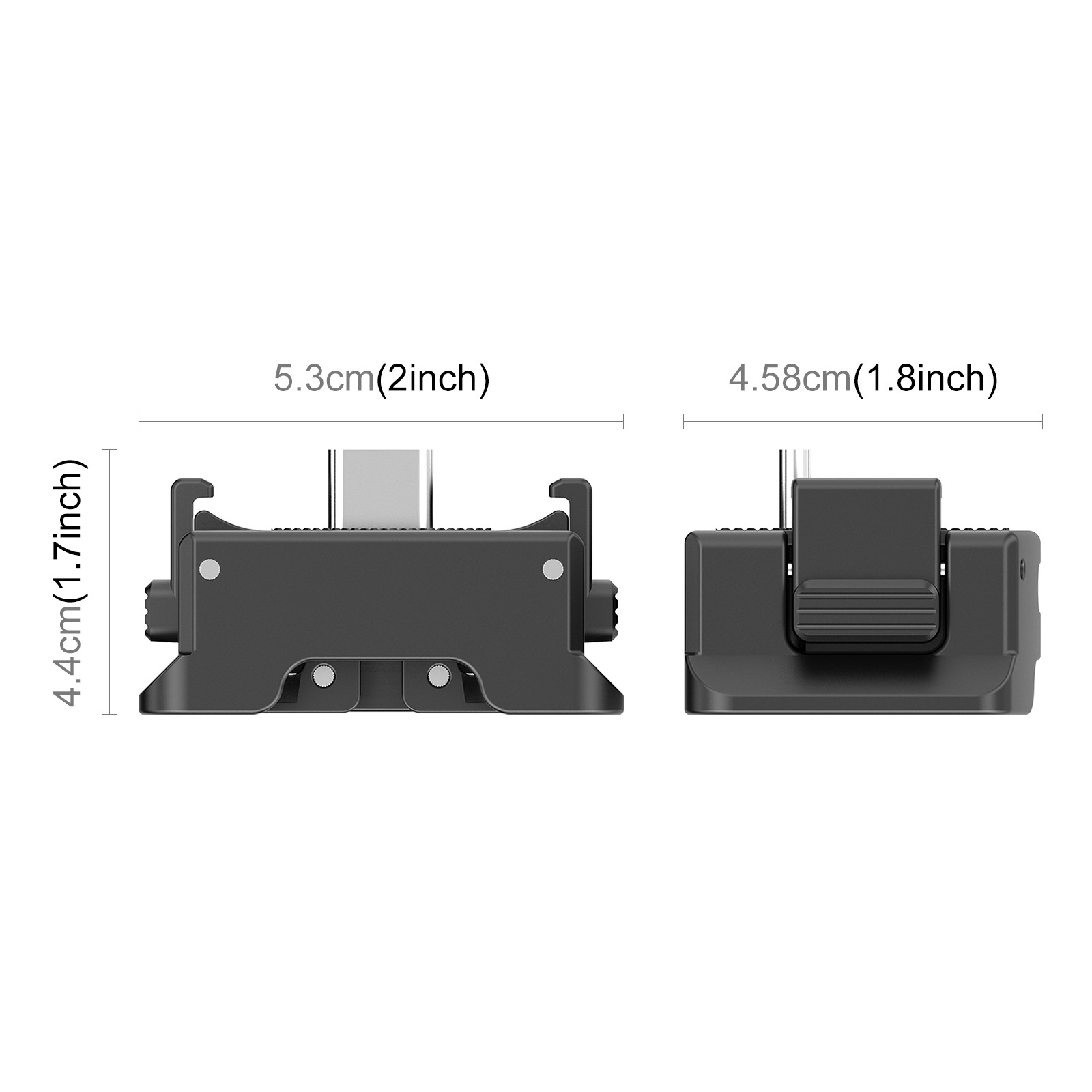PULUZ Fat Bull para DJI Osmo Pocket 4 / 3 cámara panorámica Accesorios de cámara de plástico base de carga