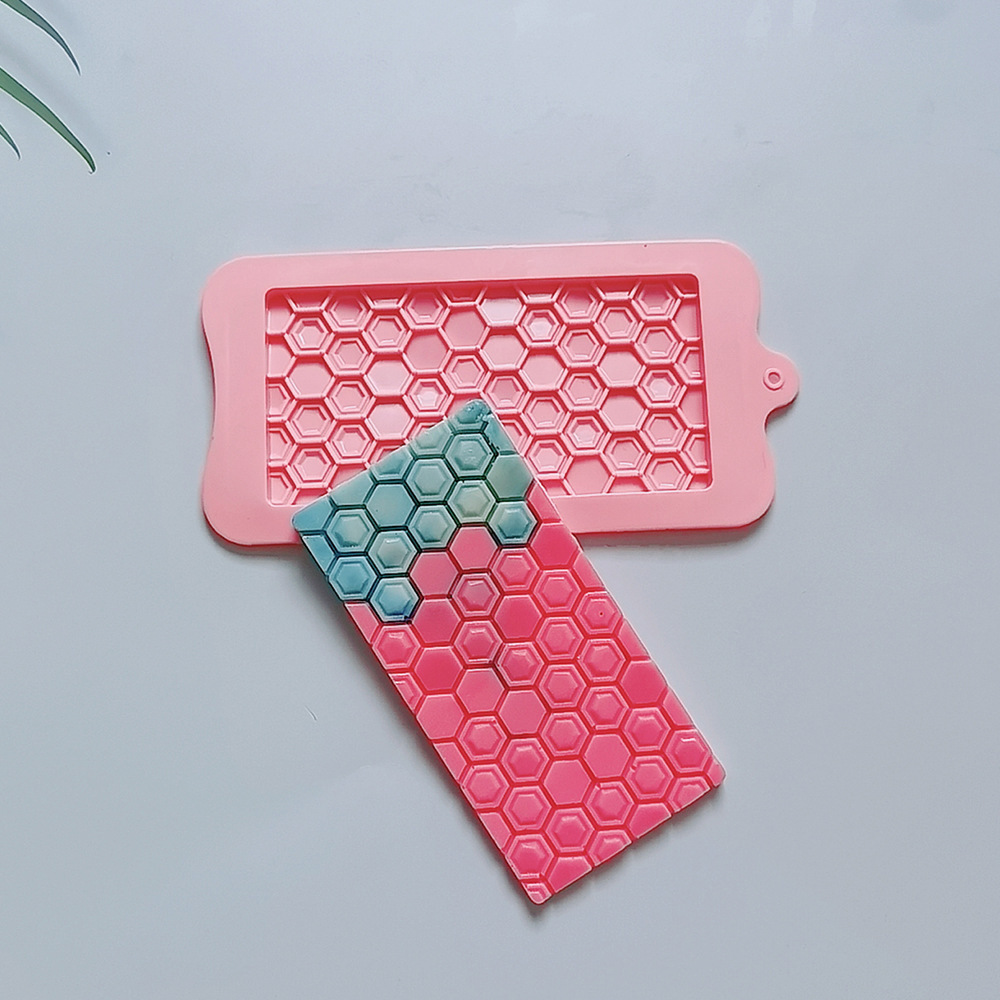 Chocolate de abeja 197 molde de silicona pastel helado pudín molde de postre jabón utensilios