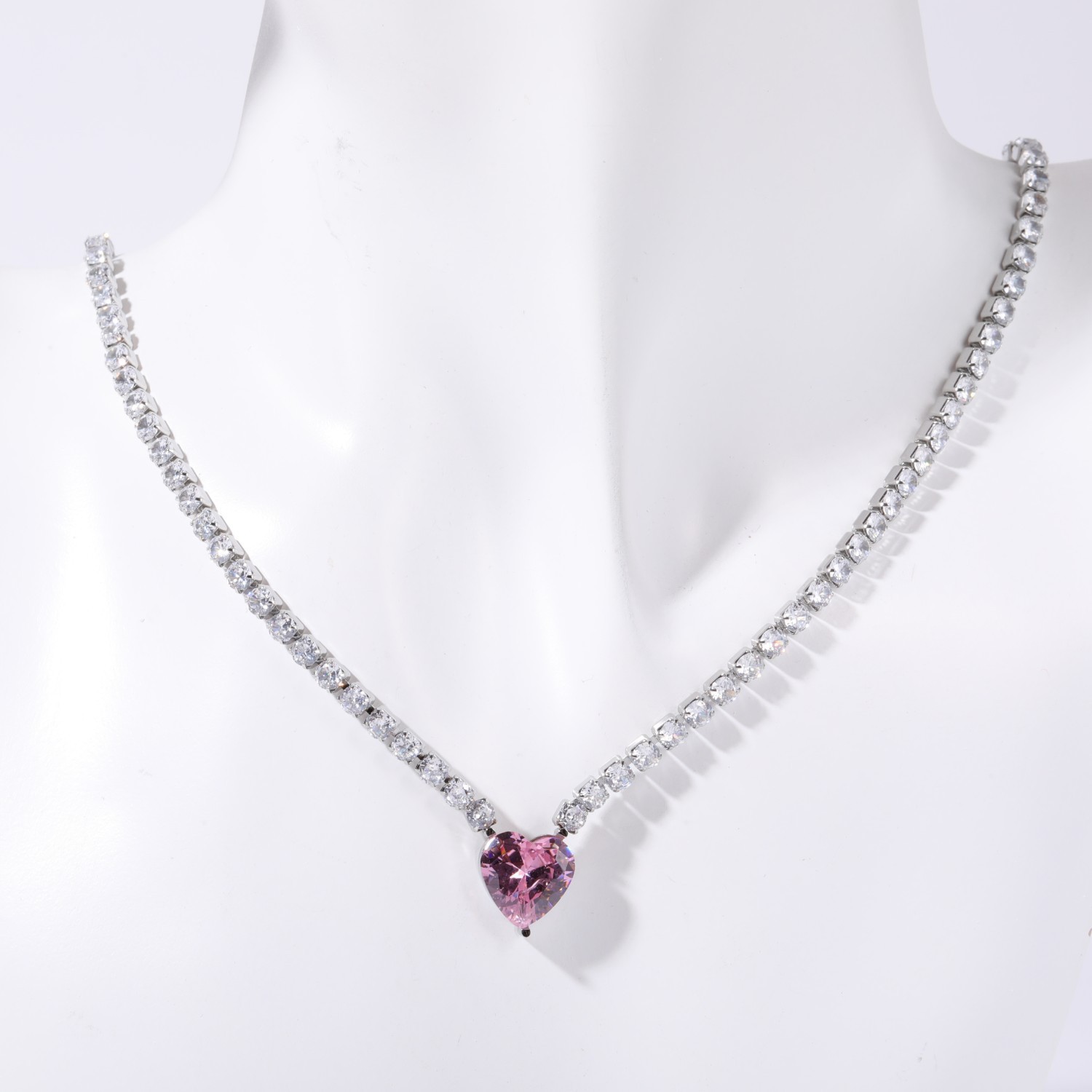 Collar Corto de Tenis con Circonitas, Estilo Elegante image 8
